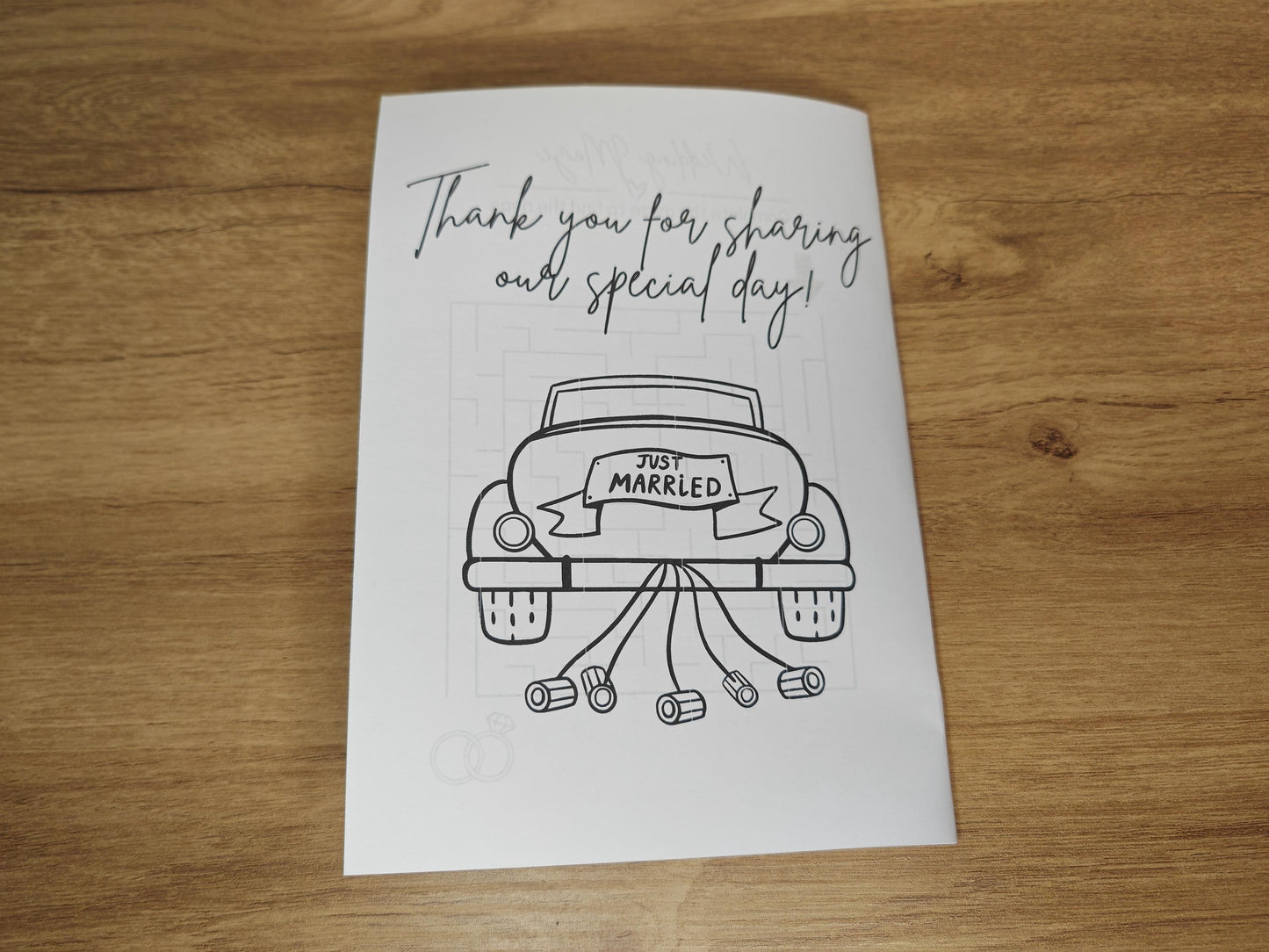 Children's Wedding Activity packs