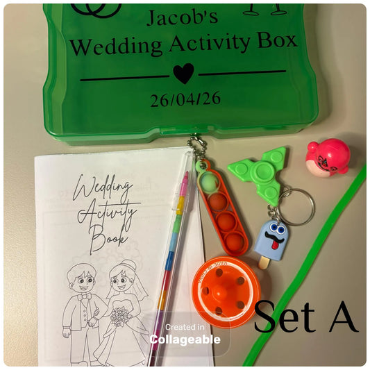 Children's Wedding Activity Boxes
