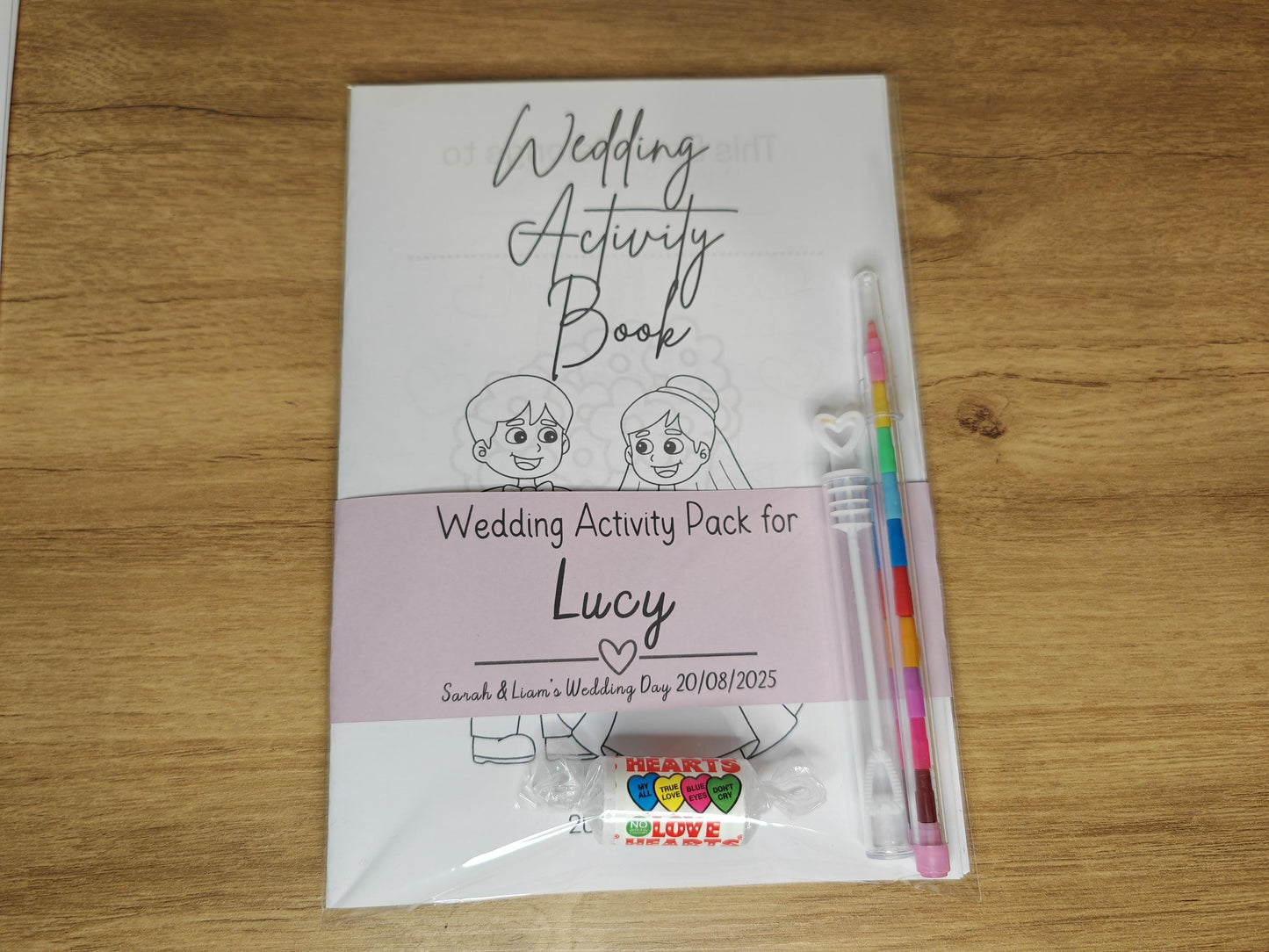 Children's Wedding Activity packs