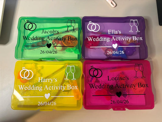 Children's Wedding Activity Boxes