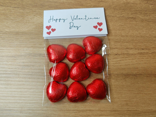 Valentines day token gift chocolates