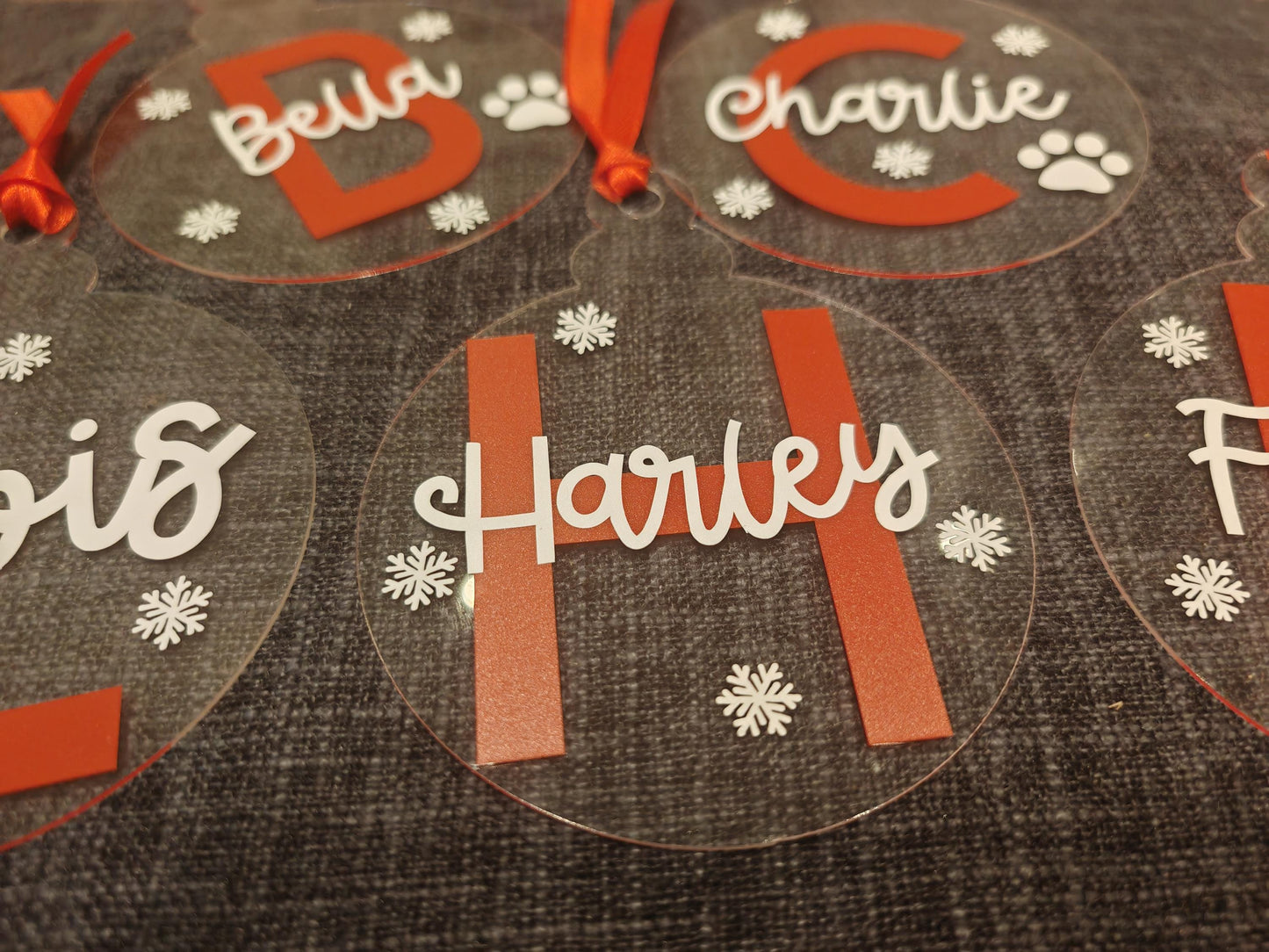 Personalised Christmas Baubles
