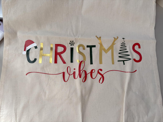 Christmas Themed Tote Bag